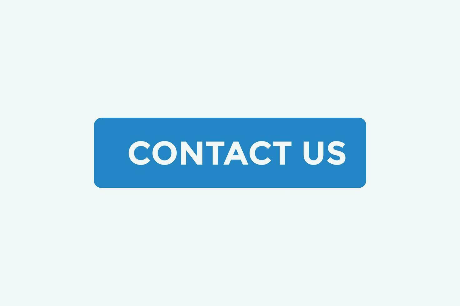 Contact us button web banner templates. Vector Illustration