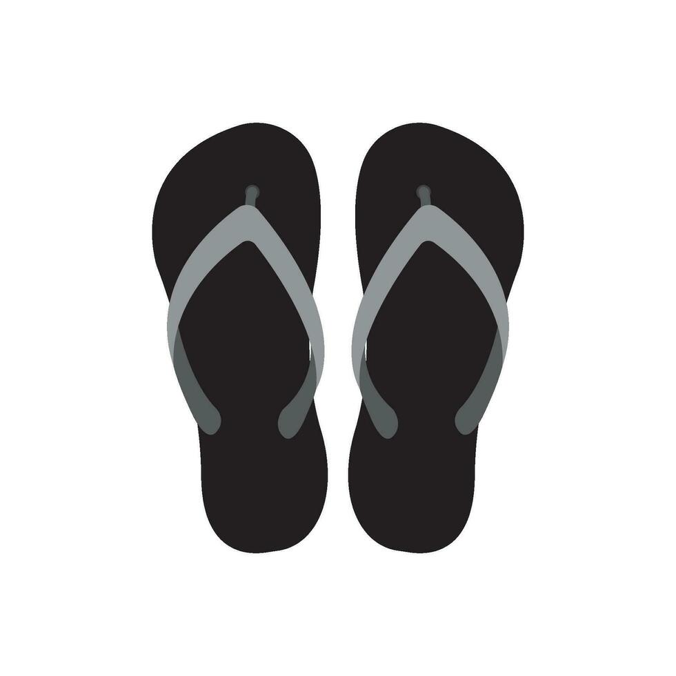 flip-flops icon vector