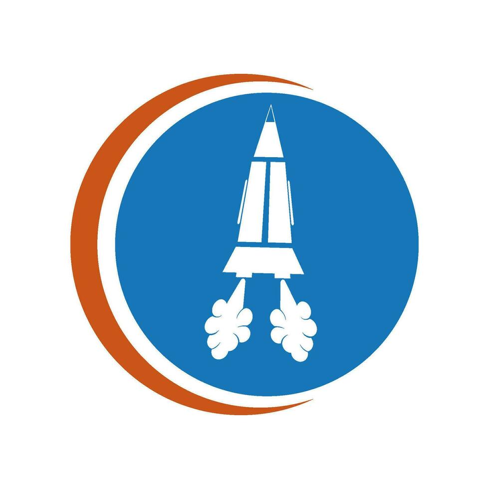 spaceship icon vector