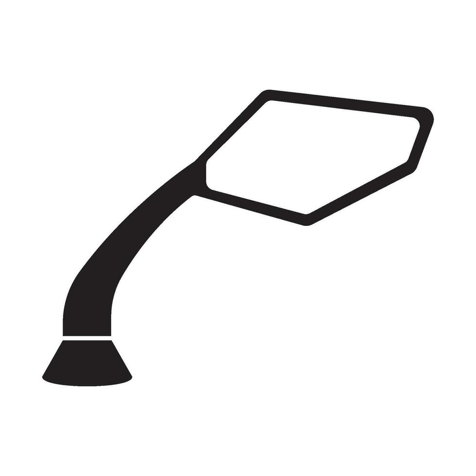 Rearview mirror icon vector