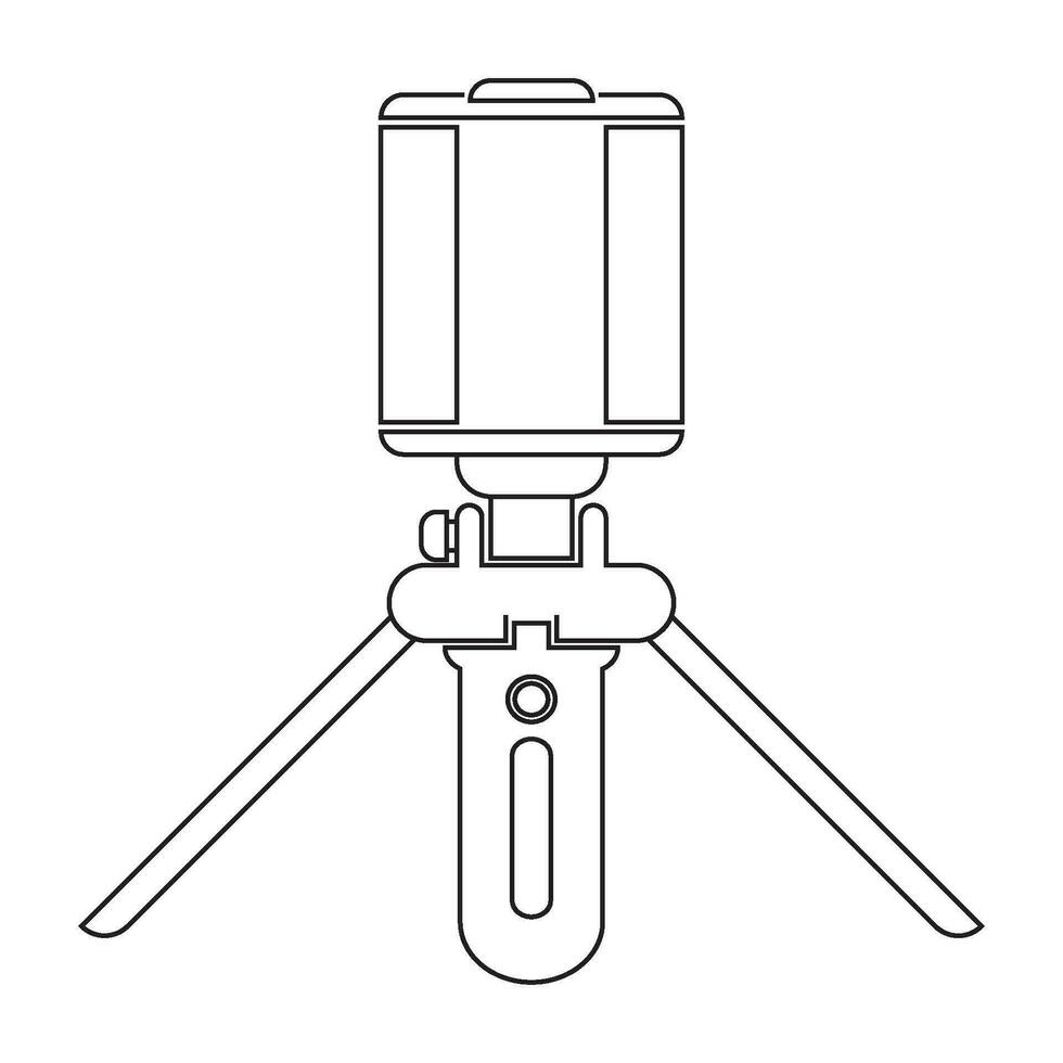 Tripod icon vector 25708896 Vector Art at Vecteezy