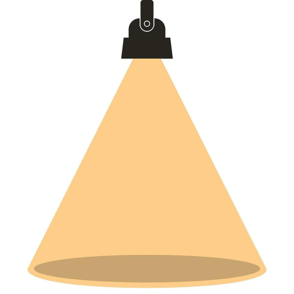 Spotlight icon vector