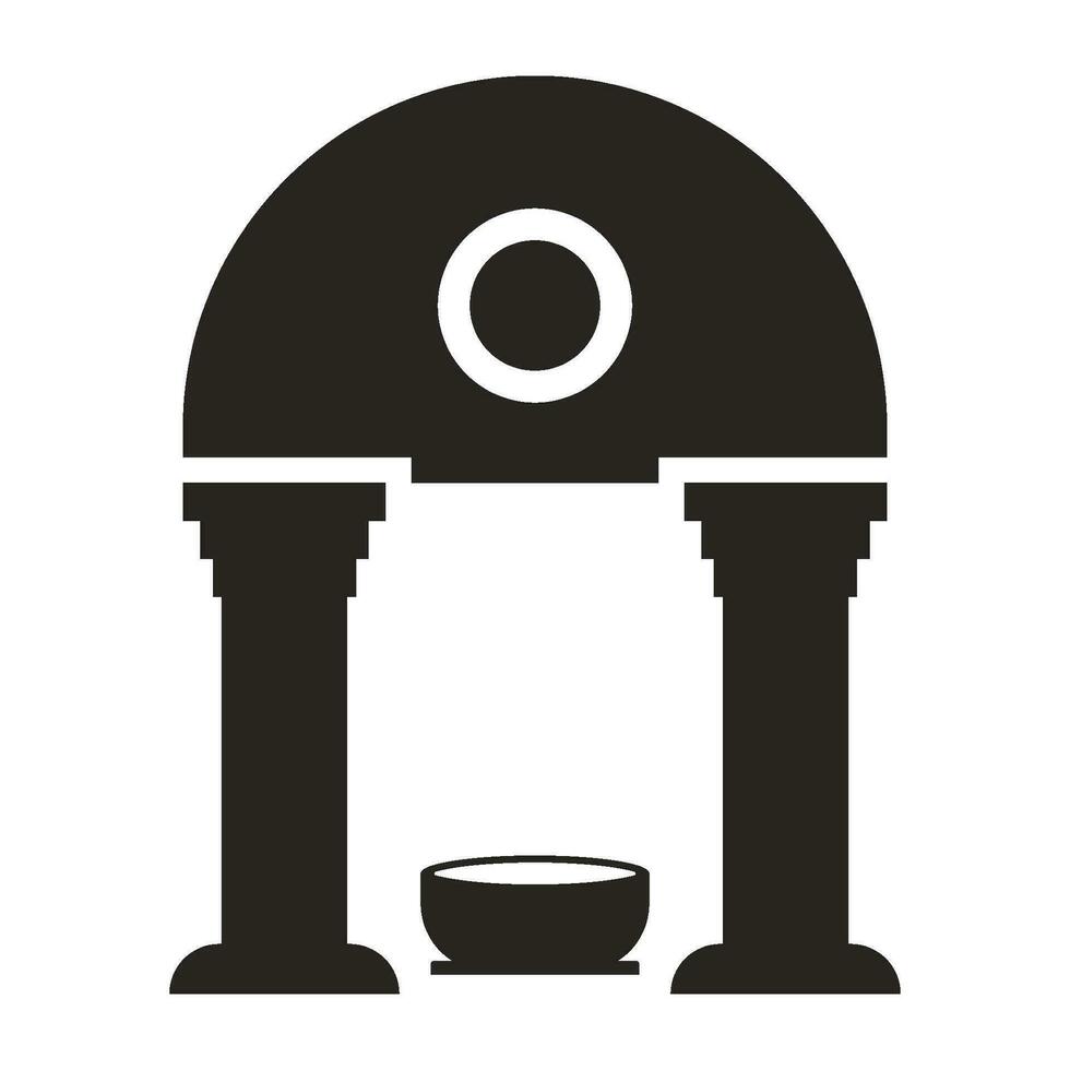 caldarium icon design vector