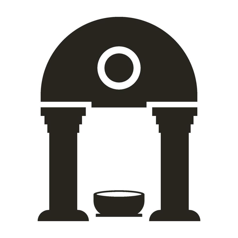 caldarium icon design vector