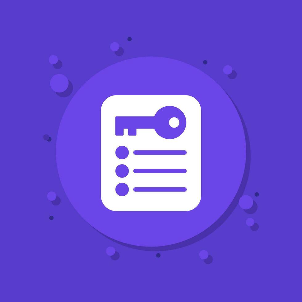 key takeaway vector icon for web