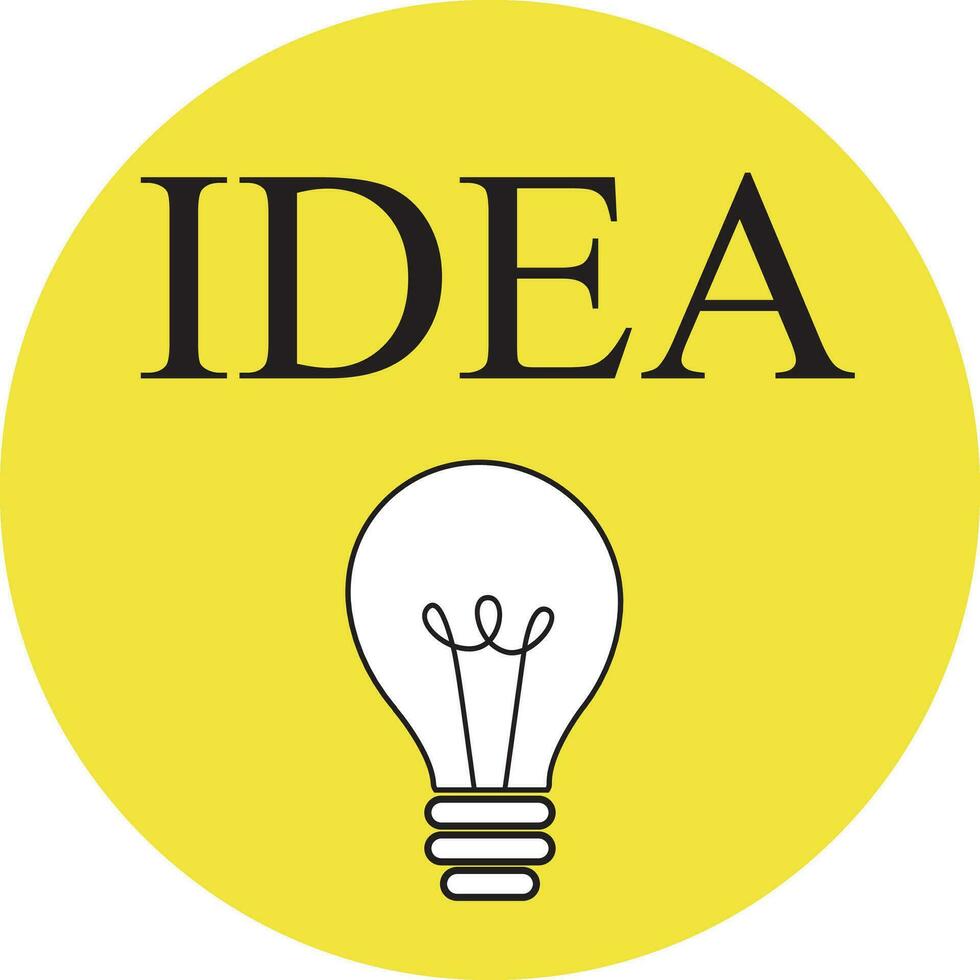 Tips badge with light bulb and speech bubble vector
