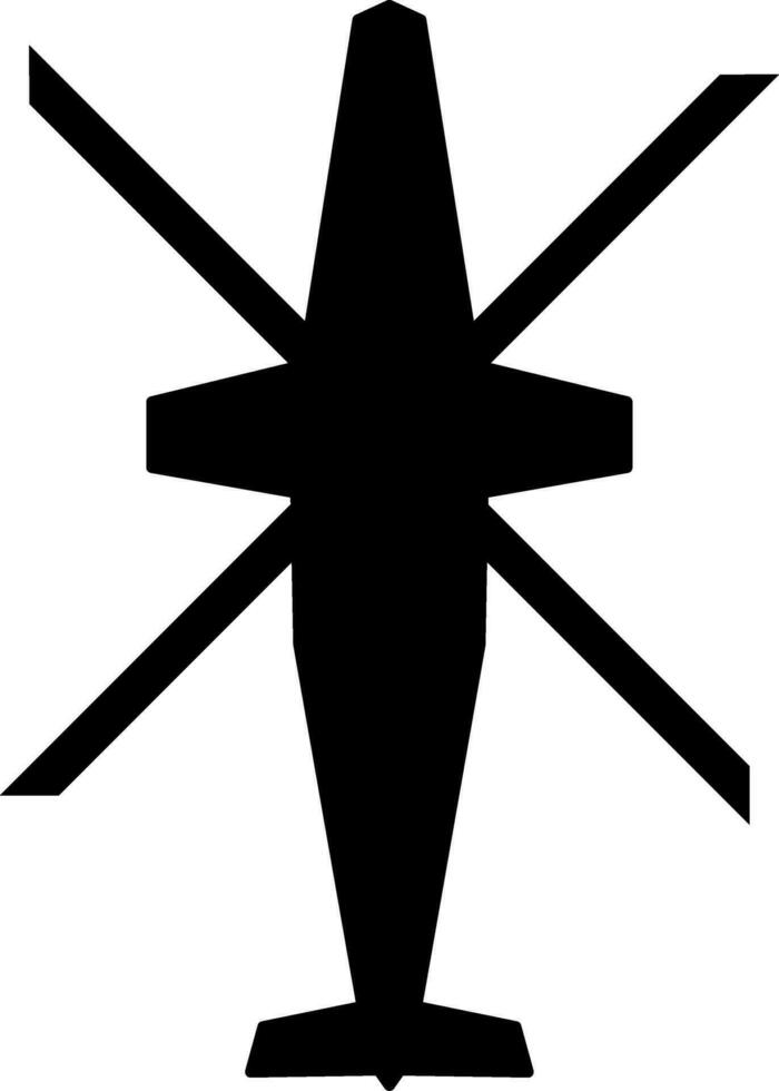 Helicopter icon vector illustration. Helicopter silhouette for icon, symbol or sign. Helicopter symbol for design about vehicle, aerial, air, transport, military, force and battlefield