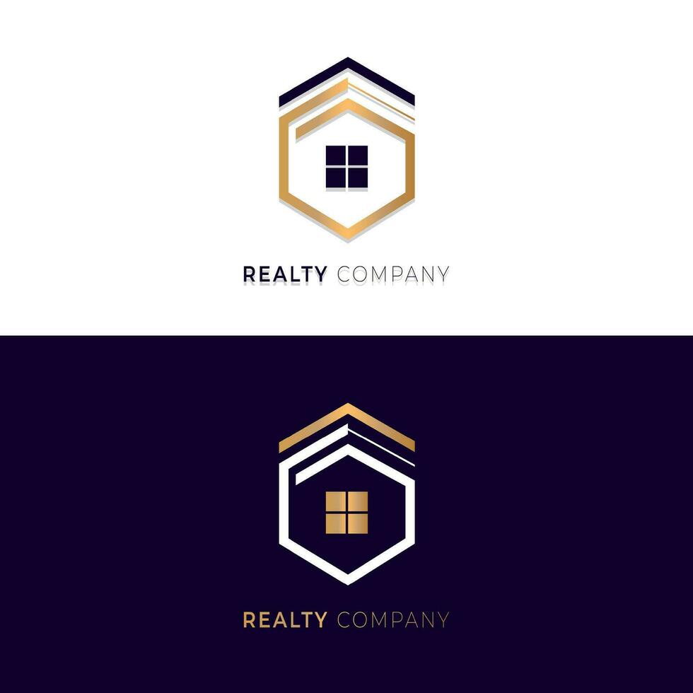 letter g real estate logo design vector