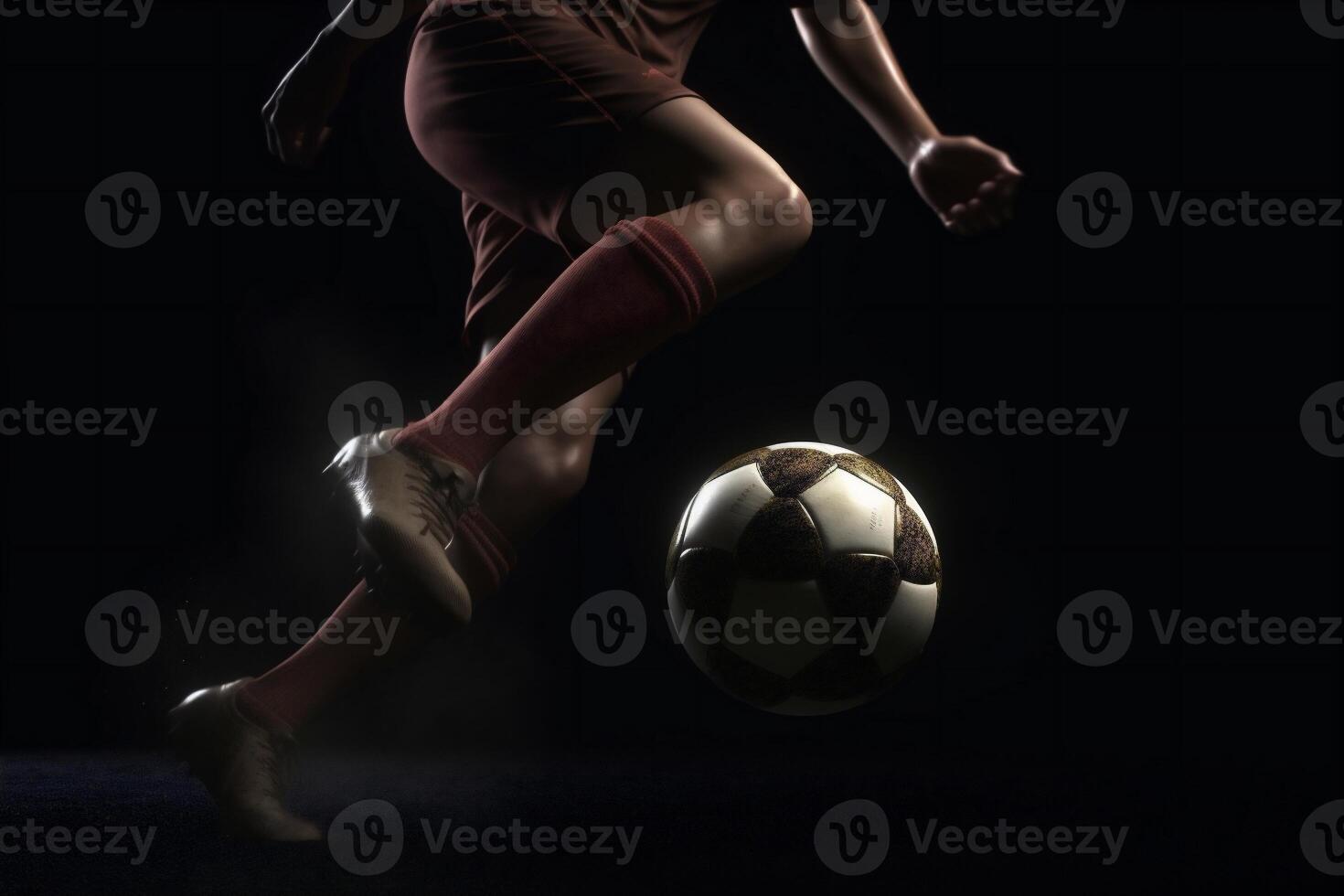 football soccer stadium kick sport goal ball game competition foot. . photo
