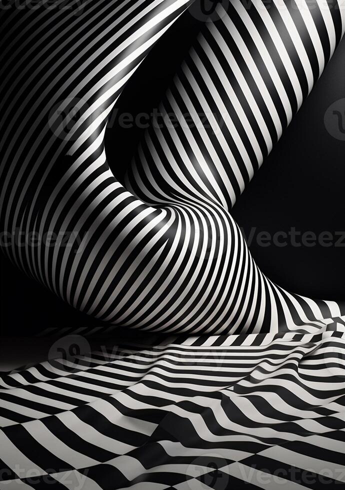 art contemporary design city line installation landmark architecture modern sculpture. . photo
