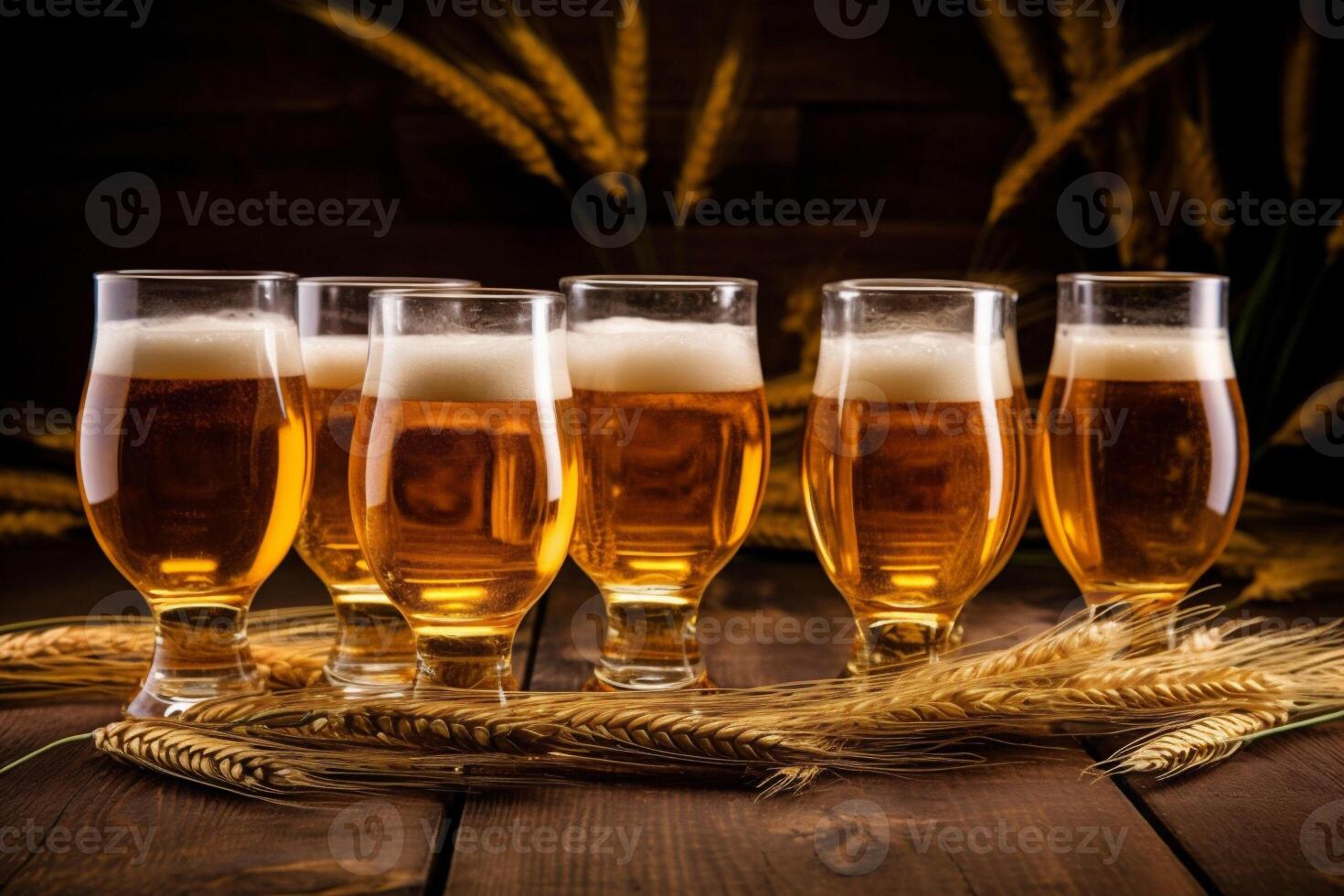 pub pint beverage lager drink glass foam gold beer alcohol. Generative