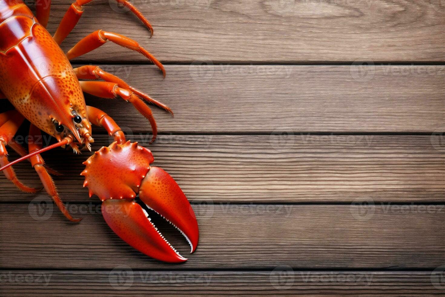 crawfish background claw seafood boiled lobster cook food crayfish cooked red. Generative AI. photo