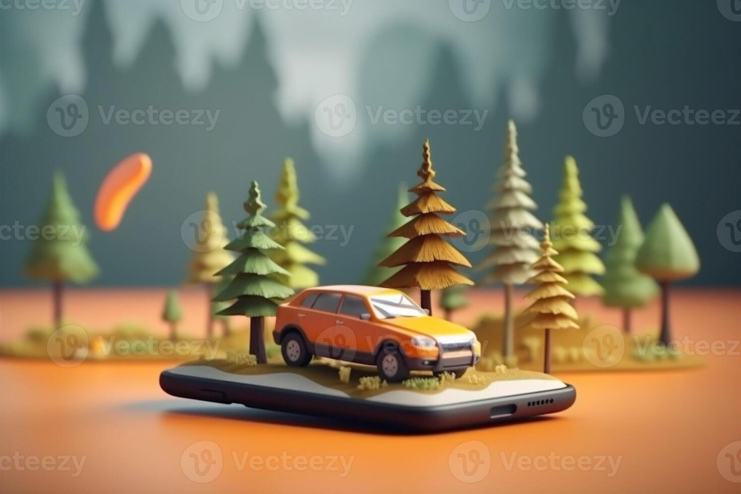 point navigation position gps mobile map phone location travel direction. . photo
