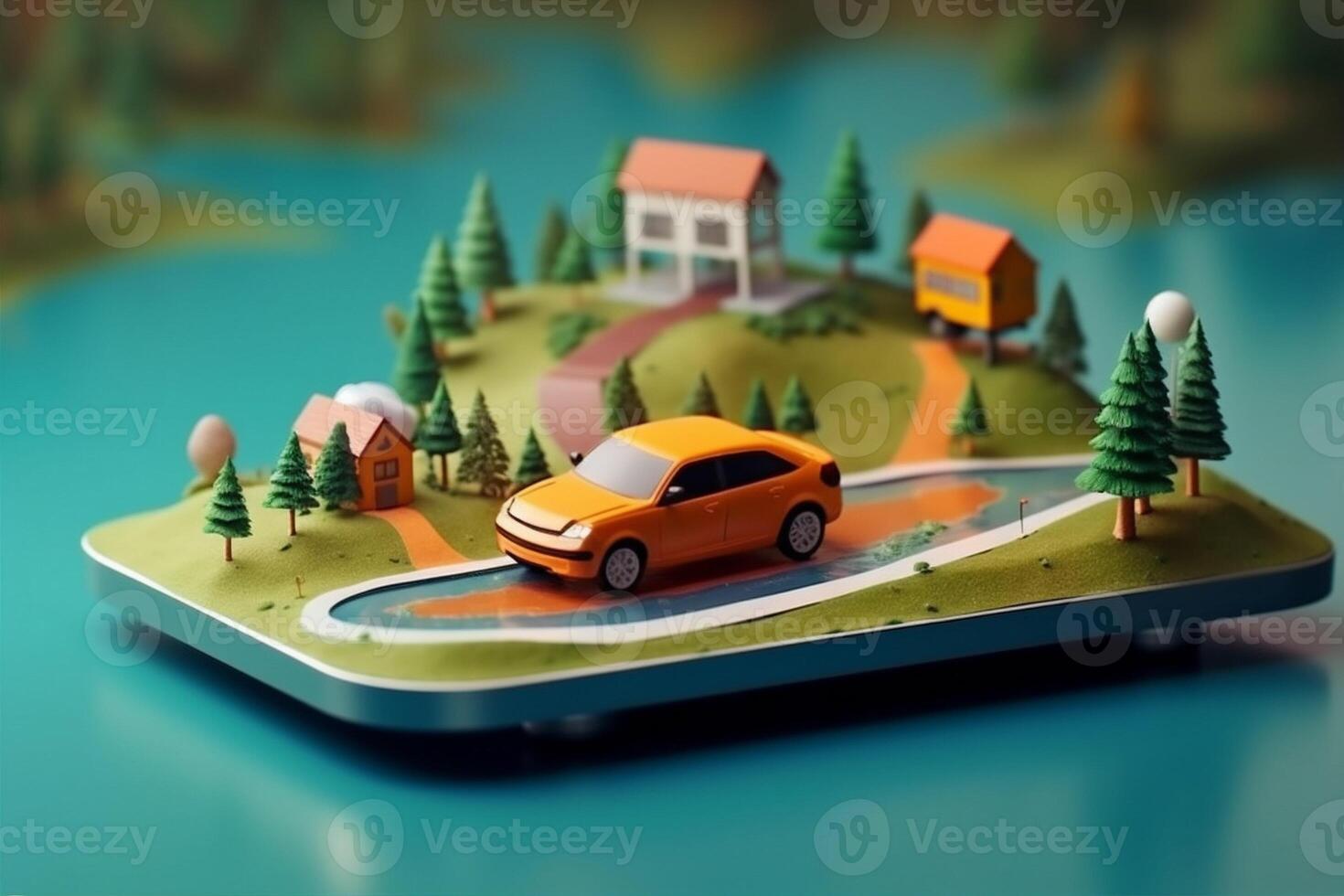 navigation position location direction point travel gps mobile map phone. . photo