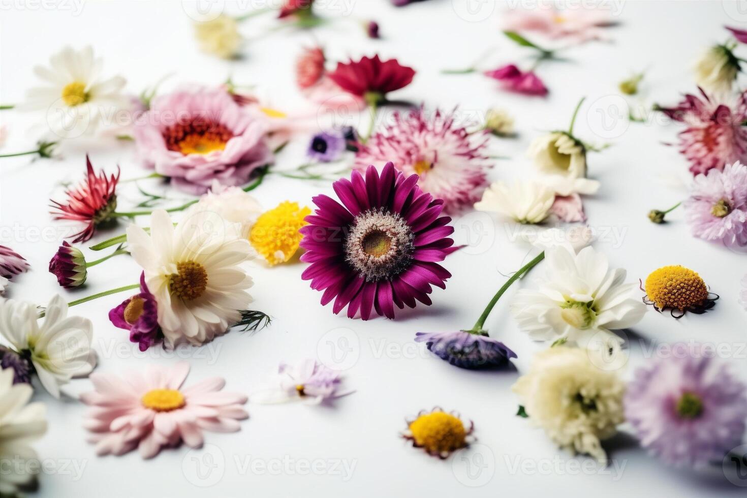 hoja aislado floral antecedentes primavera verano naturaleza romántico blanco flor Bosquejo. generativo ai. foto