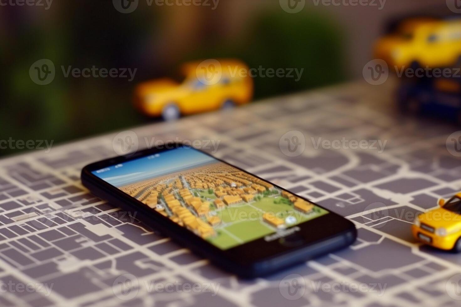 travel phone position direction gps mobile location navigation map point. . photo
