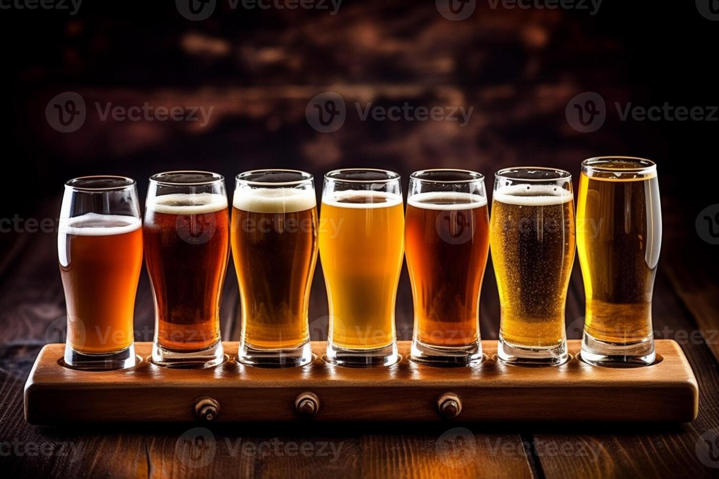 lager drink alcohol beverage glass pub pint beer gold foam. Generative AI. photo