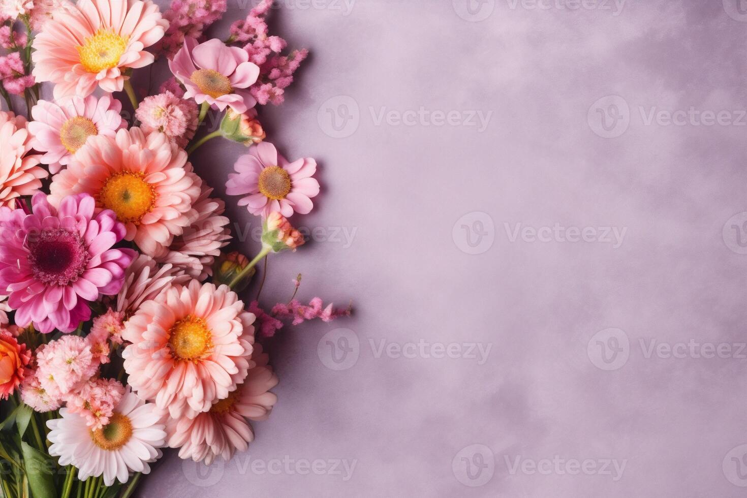 wedding love valentine flower blossom nature pink leaf background floral bouquet. . photo