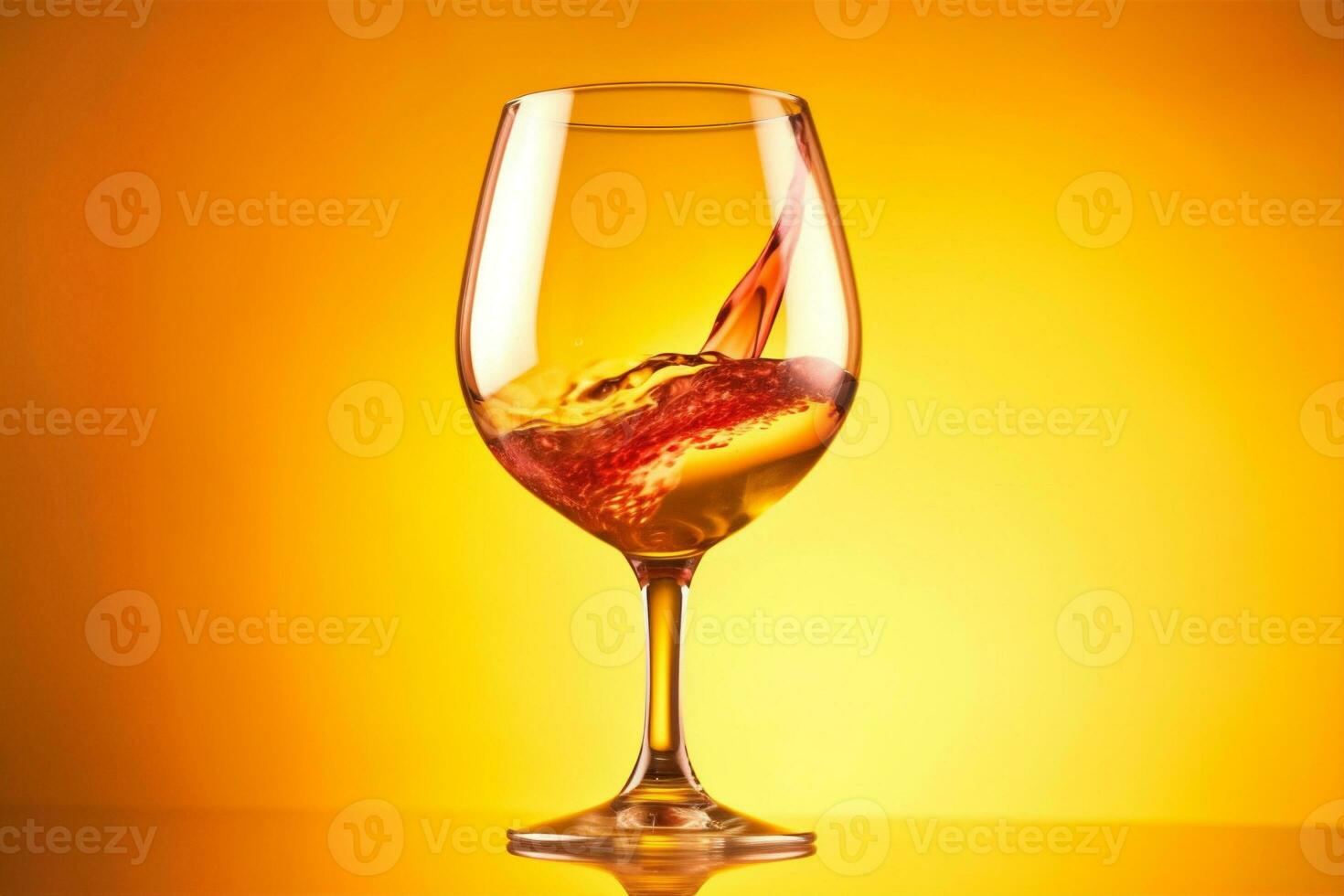 gradient cabernet closeup alcohol liquid background drink red party glass wine. Generative AI. photo