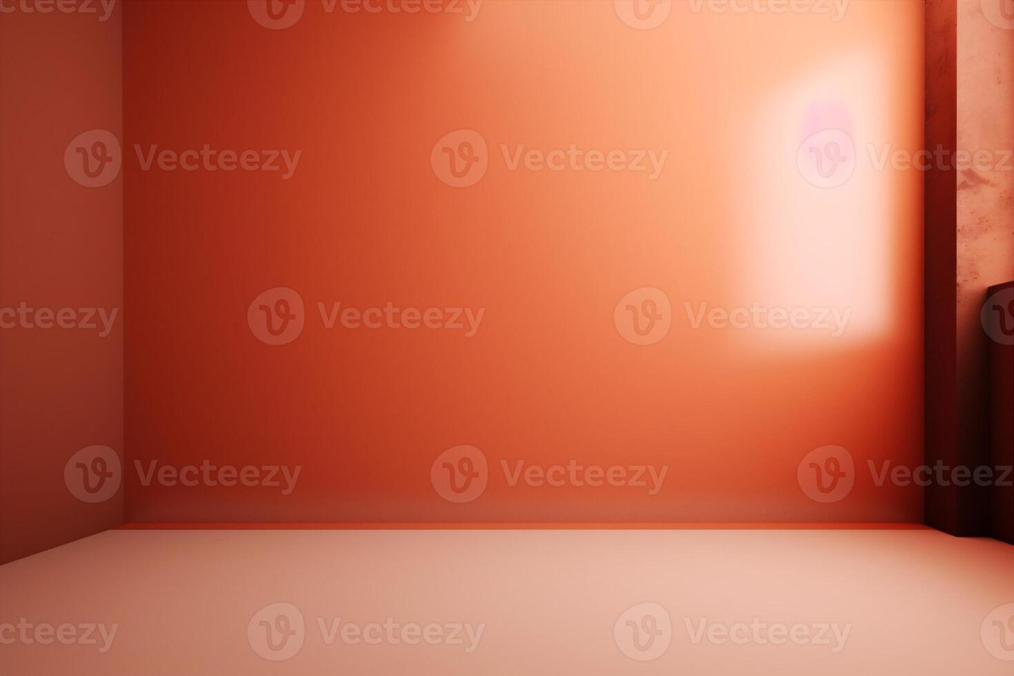 background wall floor interior grey light minimal display mockup indoor modern room. . photo