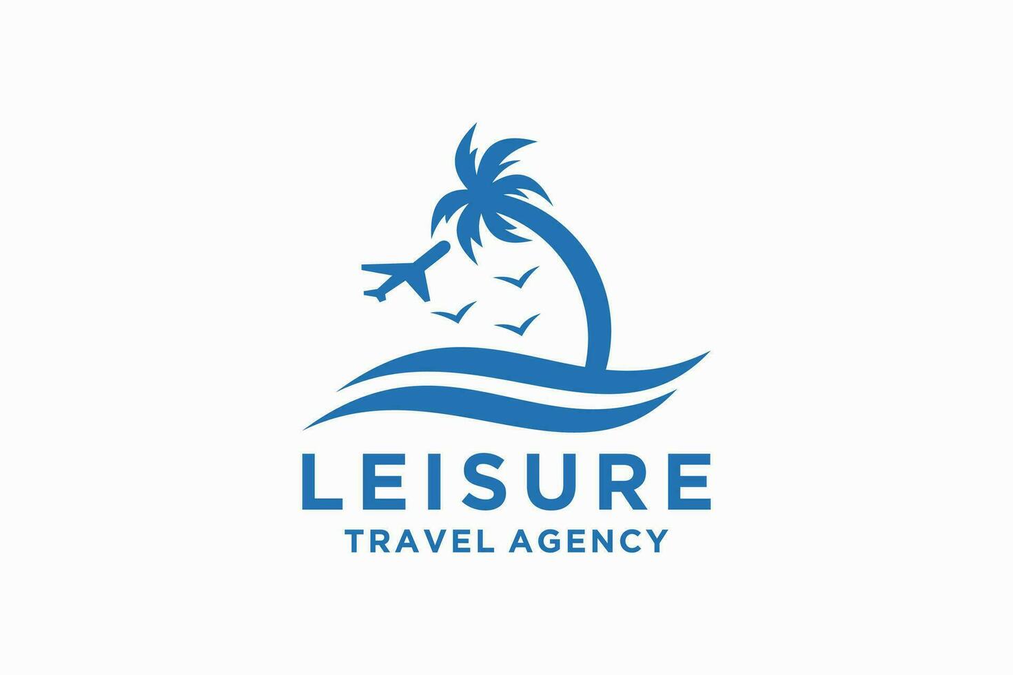 modern color agency travel check business logo. transport, logistics delivery logo design vector