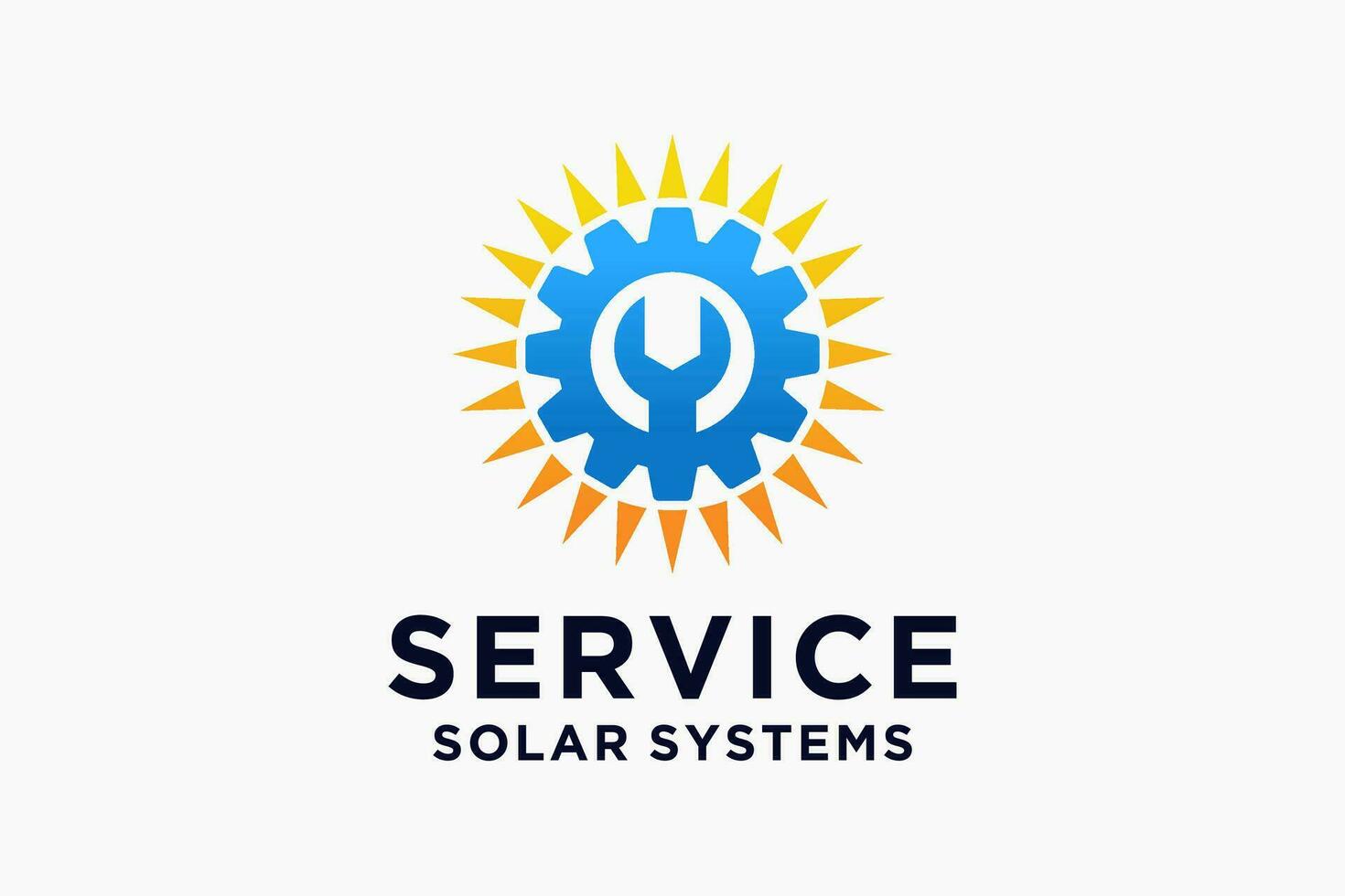 installing solar panel, equipment service alternative energy, thin line symbol on white background vector