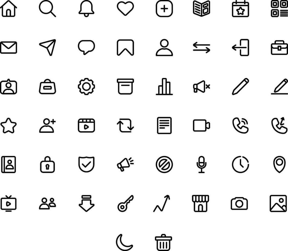 Vector of Online Shopping Icon Set. Perfect for user interface, new application.