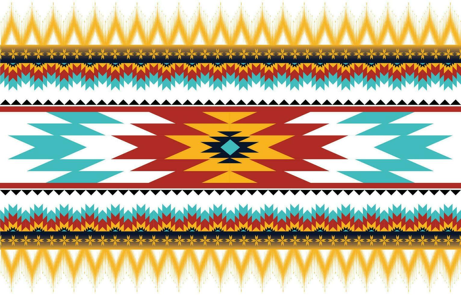 Geometric ethnic pattern. Navajo, Western, American, African,Aztec motif, traditional style. Design for background, wallpaper, clothing, wrapping, Batik, fabric,tile, and prints. Vector illustration.