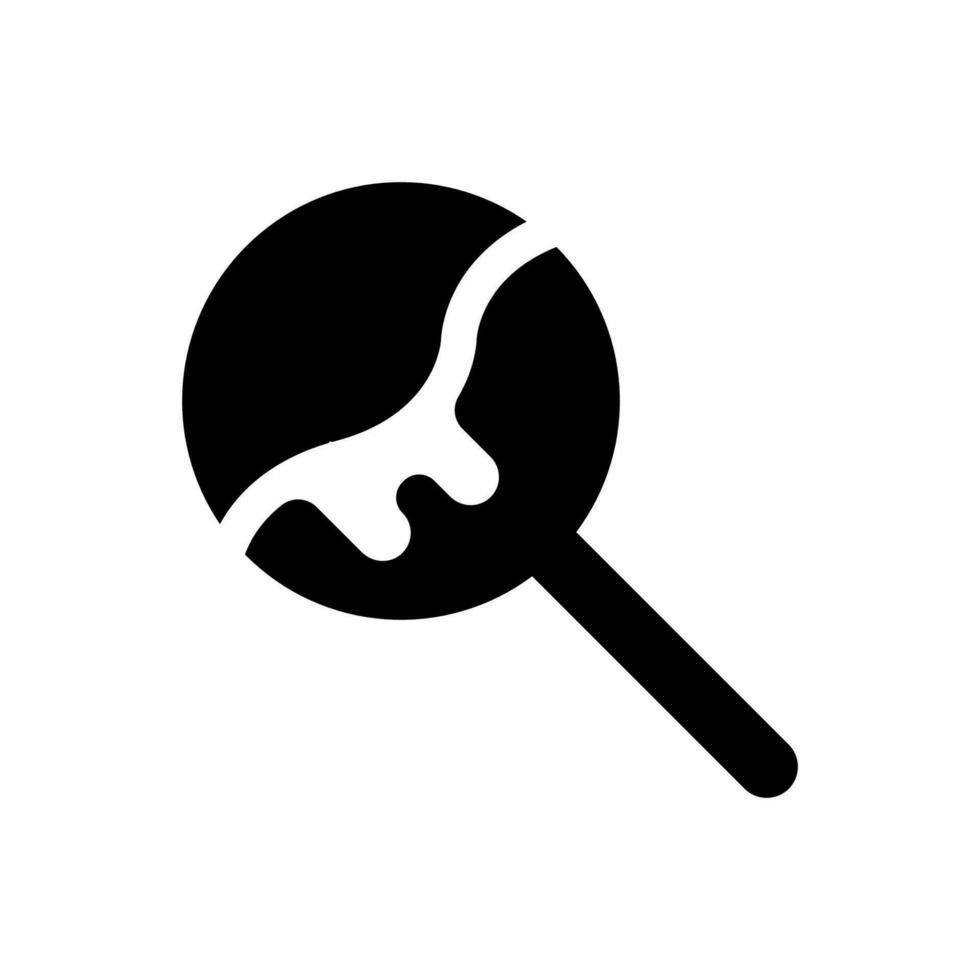 Lollipop icon, logo isolated on white background vector