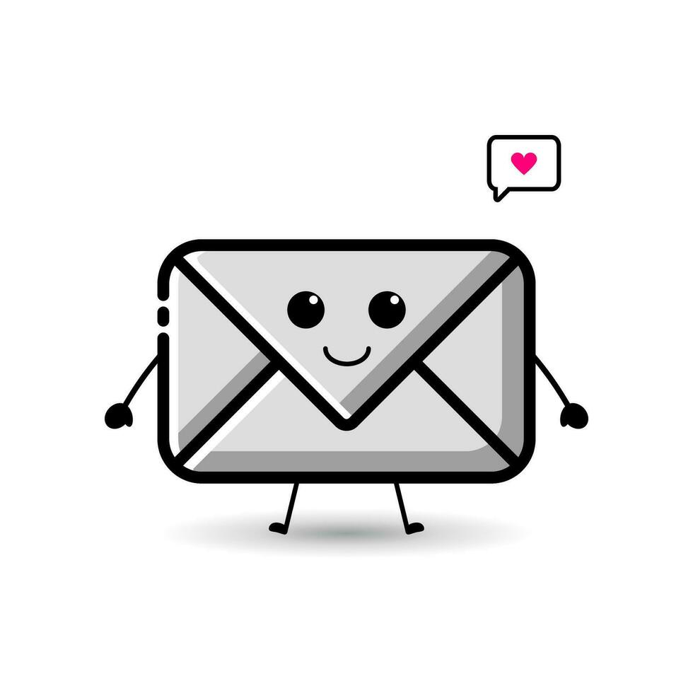 A letter character in flat design style vector