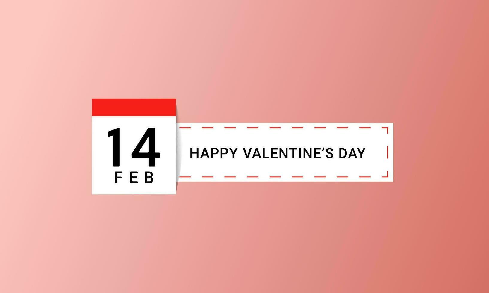 Valentine's themed background design with a paper cut style, perfect for Valentine's Day backgrounds vector