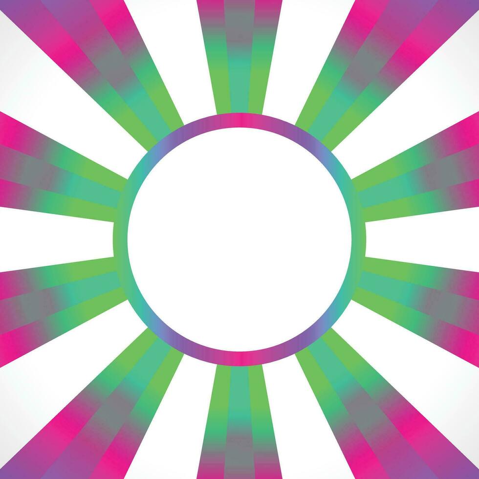 Gradient style sunburst pattern background, rays, radial, summer banner, vector illustration