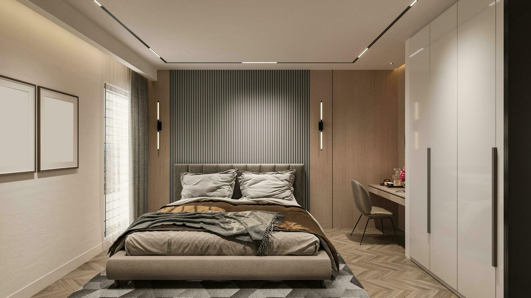 moderno dormitorio ideas para un creciente familia foto