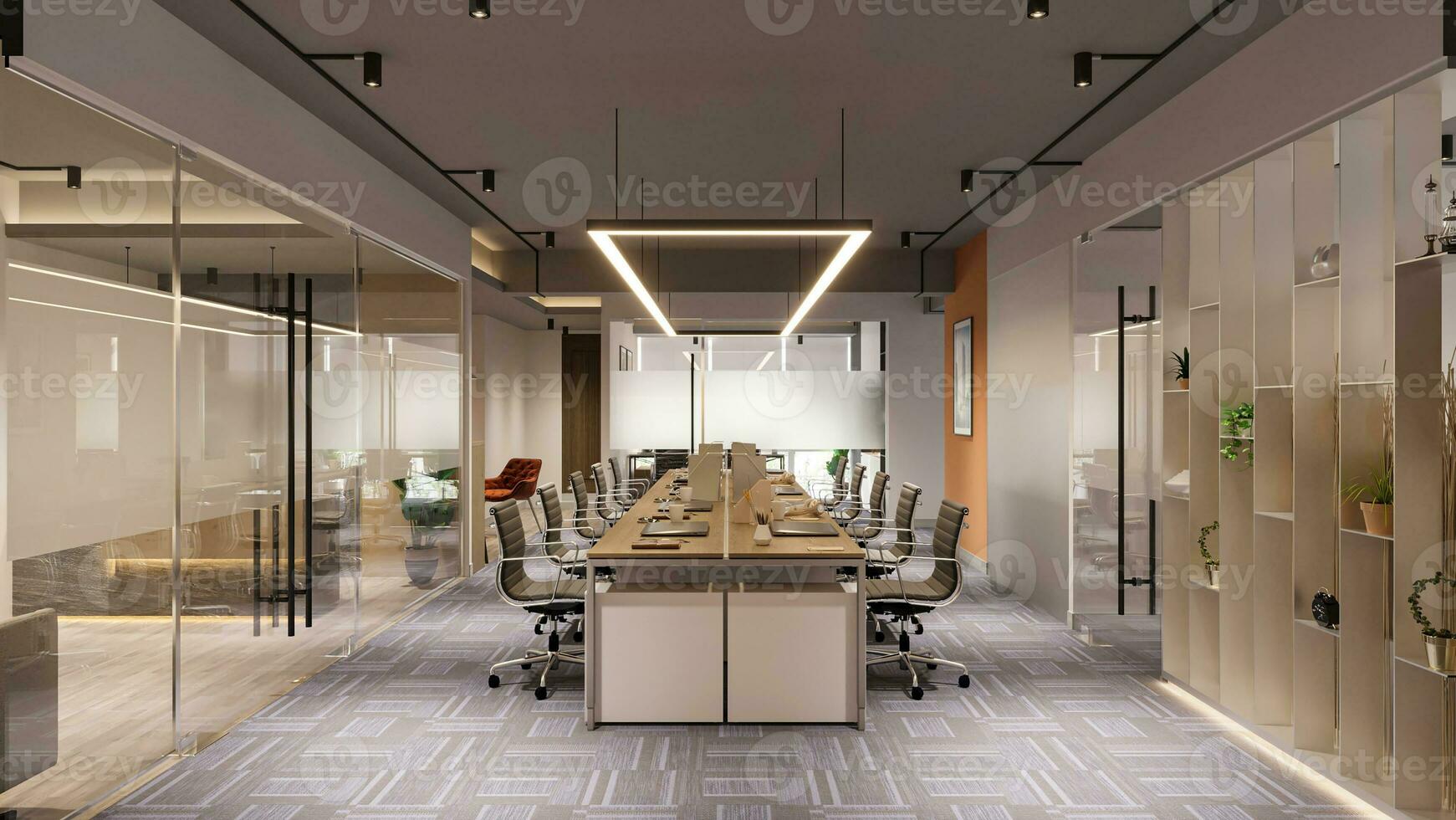 Office People-Focused Interiors Enhancing Employee Well-being photo