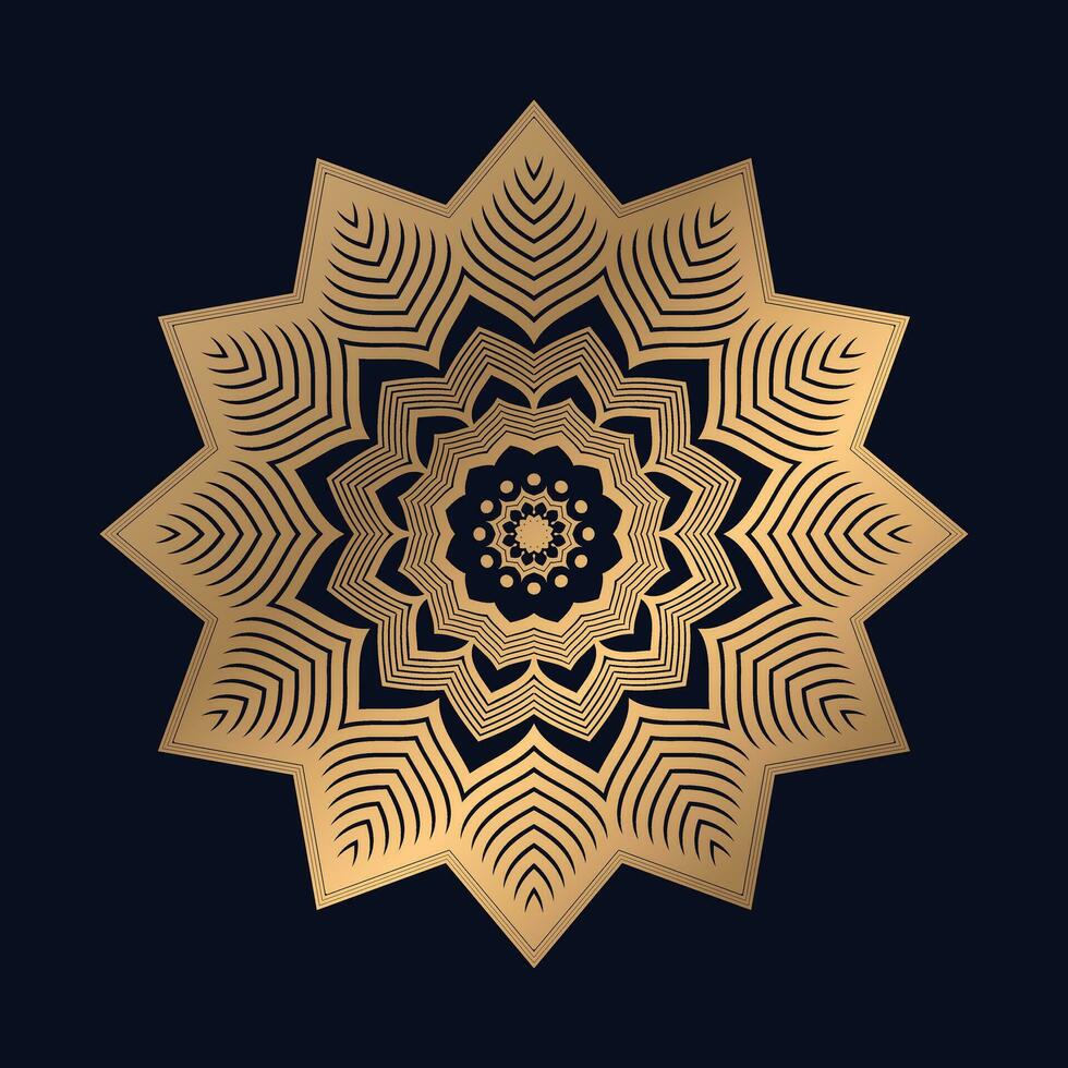 Beautiful Islamic Pattern Mandala design vector template