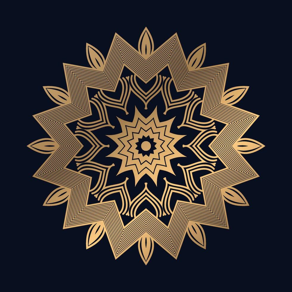 Beautiful Islamic Pattern Mandala design vector template