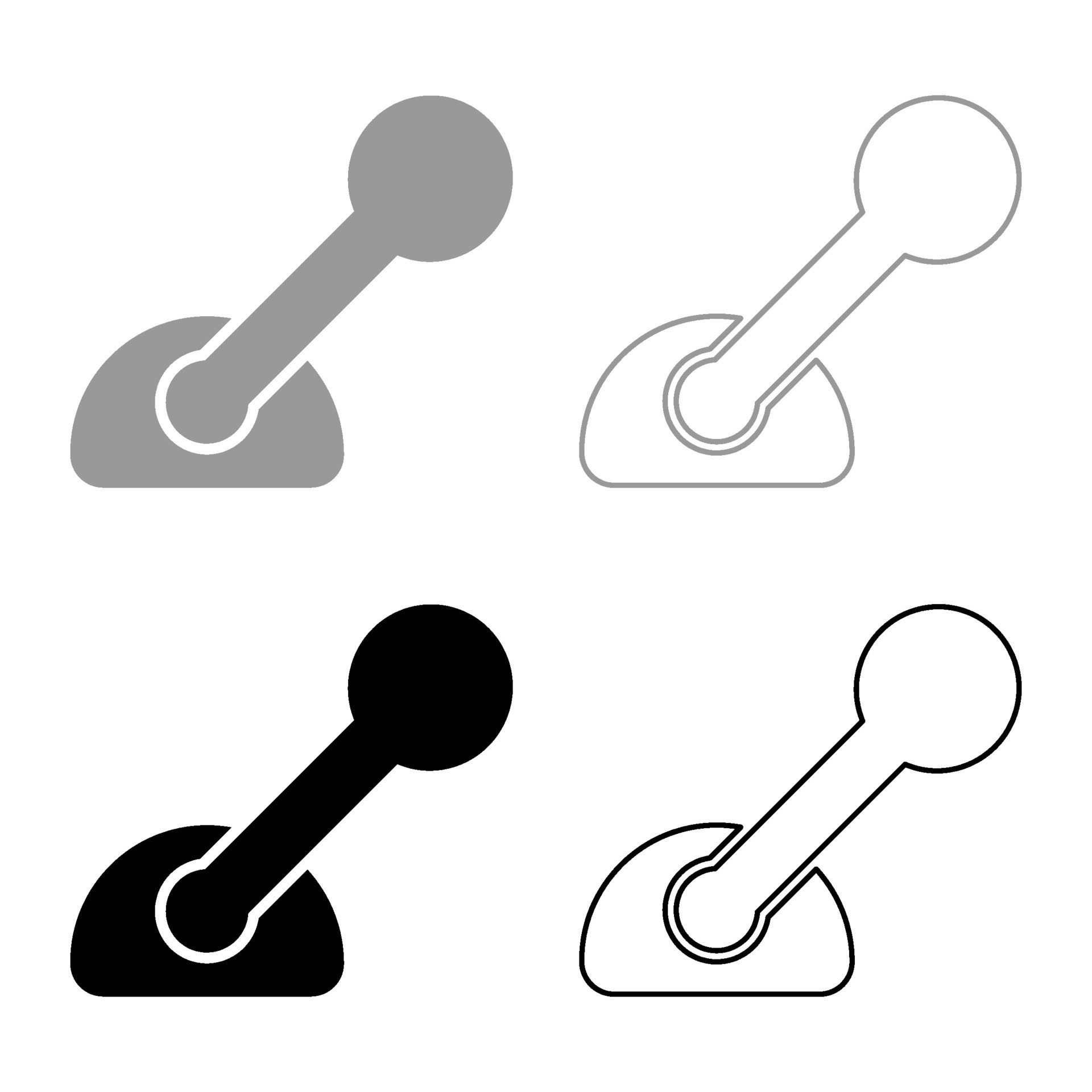 Lever control concept clutch switch on off gearshift transmission gear