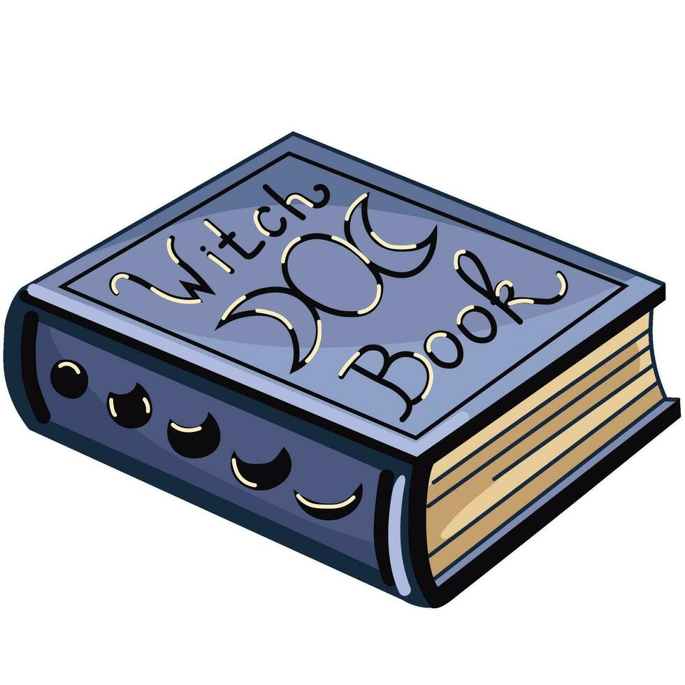 Witch book. Witchcraft and Magic. Vector. vector