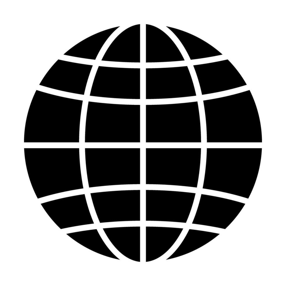 diseño de icono de envío mundial vector