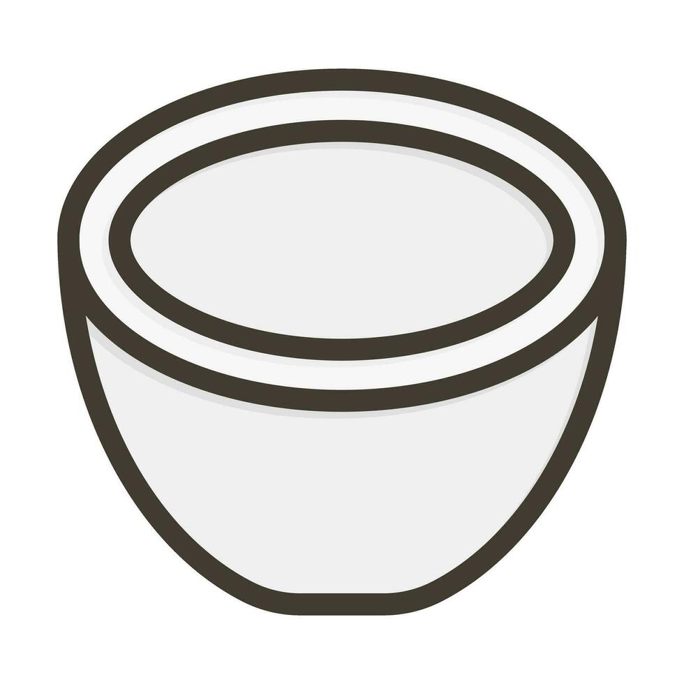 Crucible Thick Line Filled Colors For Personal And Commercial Use. vector