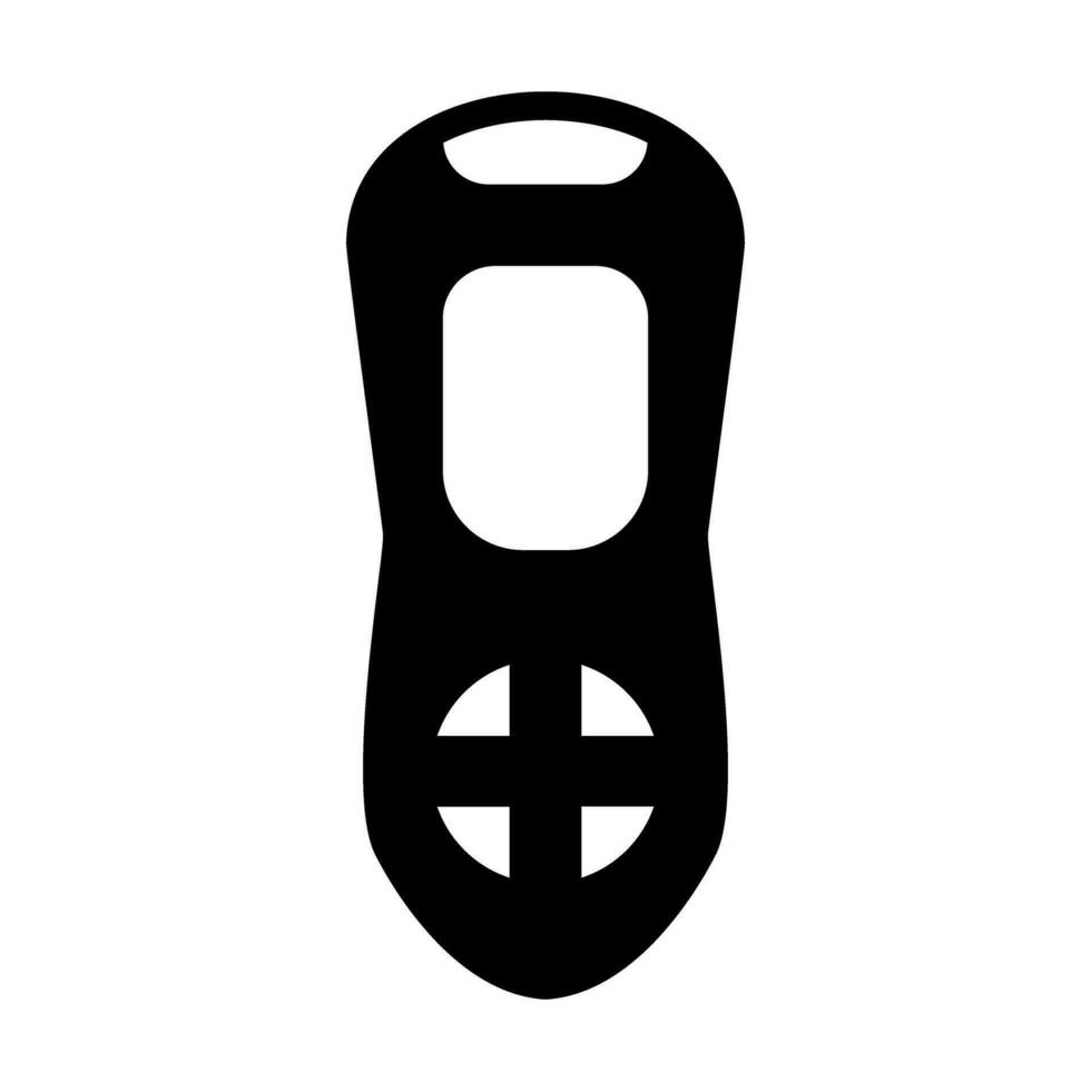 Toy Remote Vector Glyph Icon Design