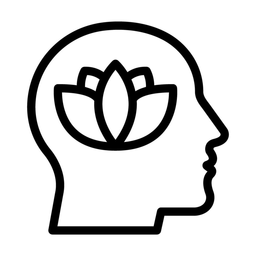 Calm Icon Design vector