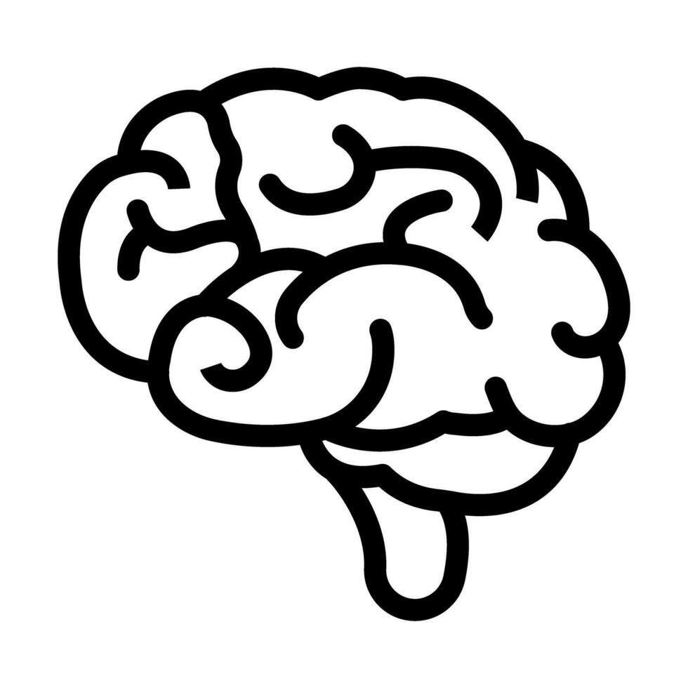 Brain Icon Design vector