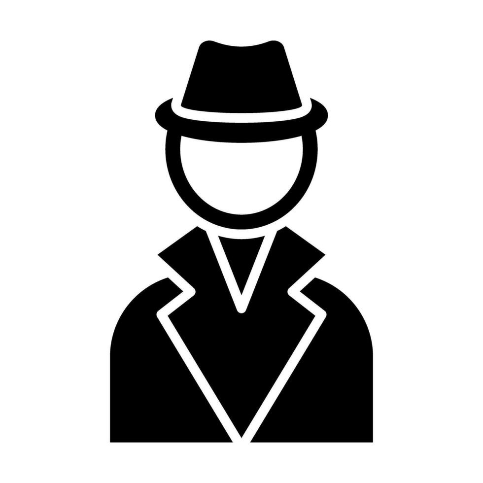Spy Vector Glyph Icon For Personal And Commercial Use.