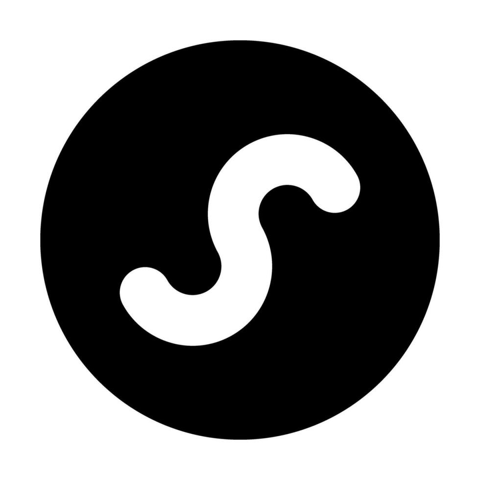 AC Supply Vector Glyph Icon For Personal And Commercial Use.