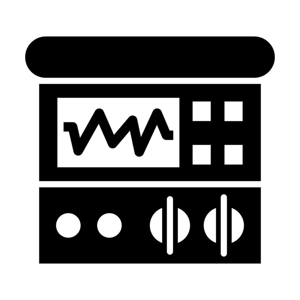 Analyzer Vector Glyph Icon For Personal And Commercial Use.