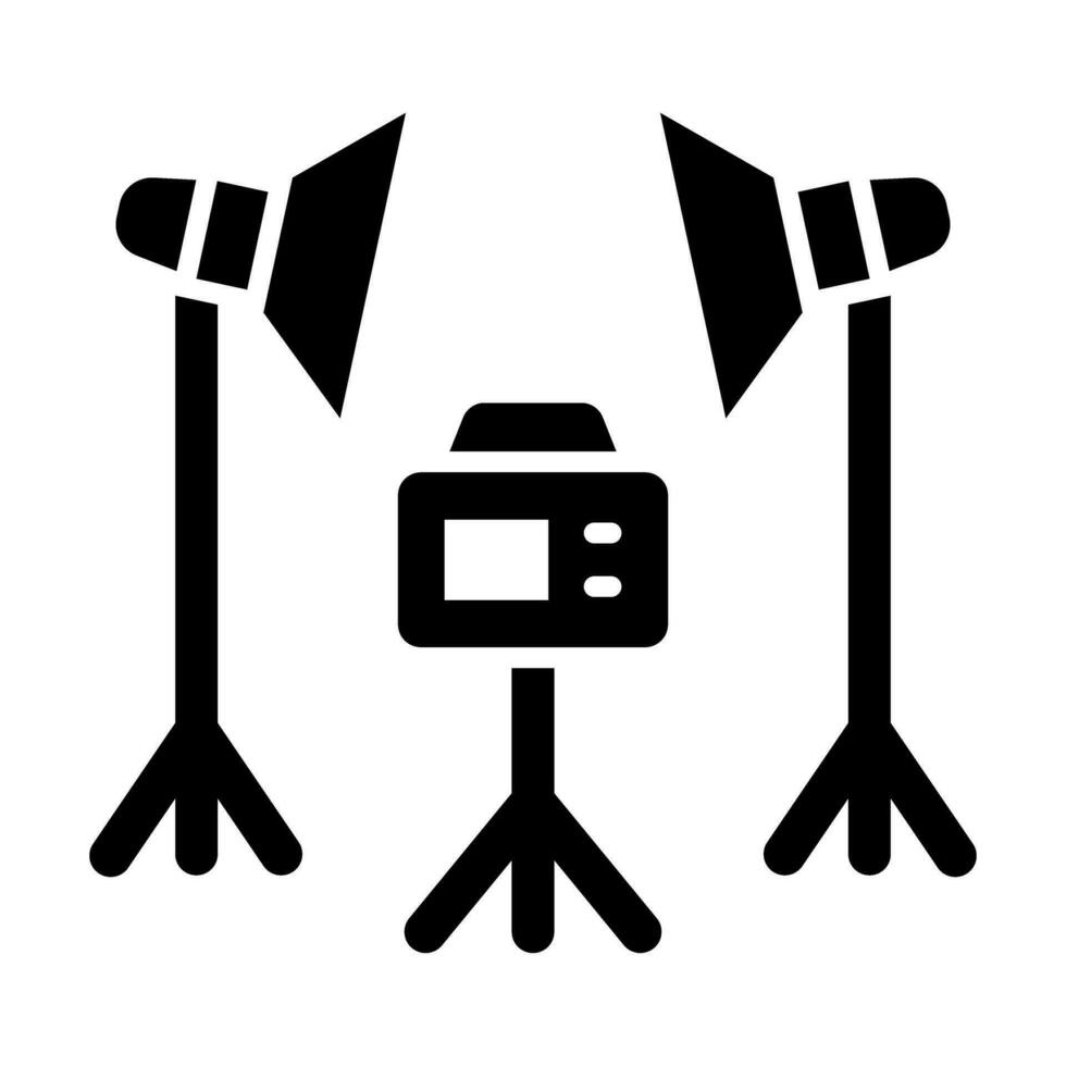 Studio Vector Glyph Icon For Personal And Commercial Use.