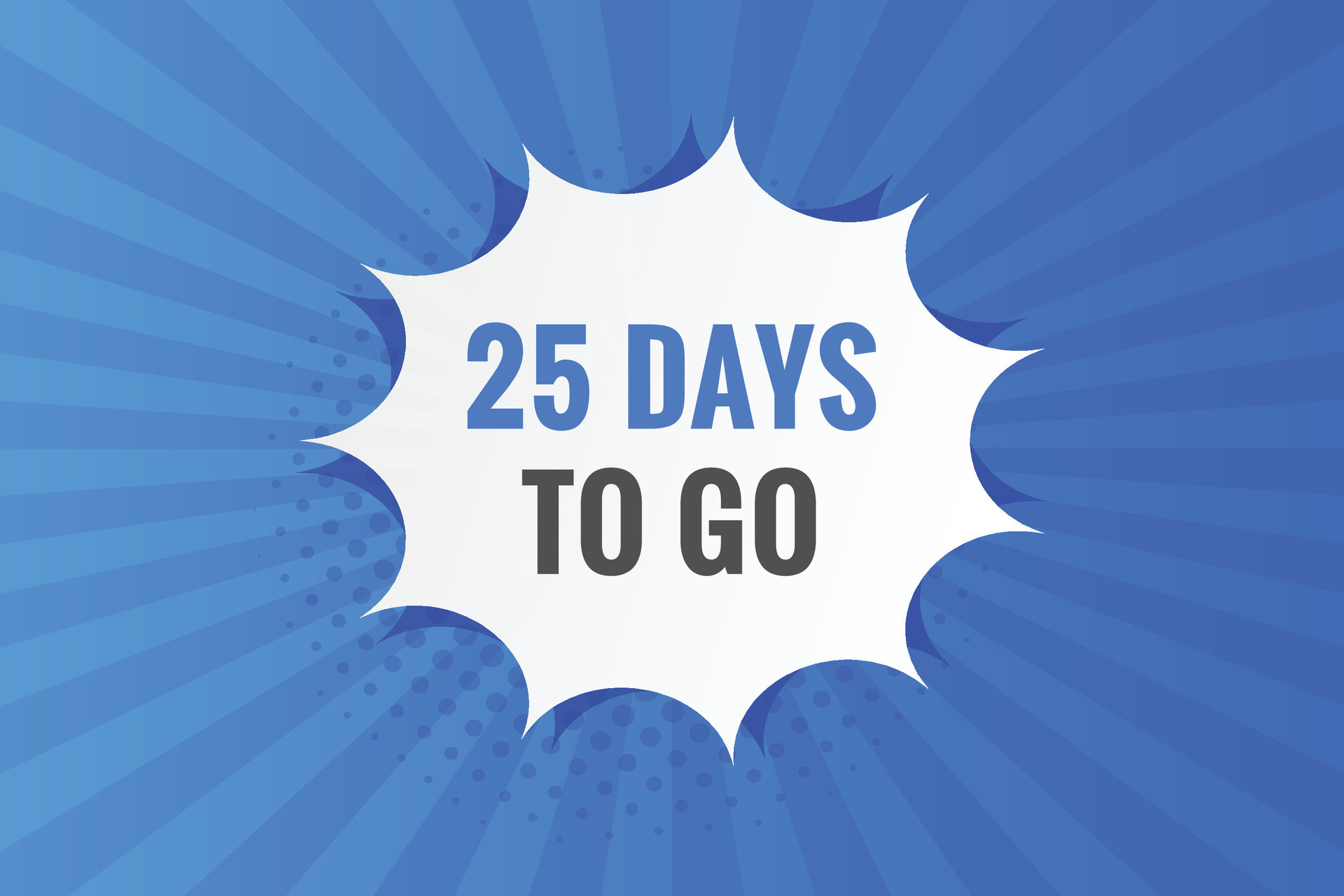 25 Days To Go Countdown Template Five Day Countdown Left Days Banner 25-days-to-go-countdown-template-five-day-countdown-left-days-banner