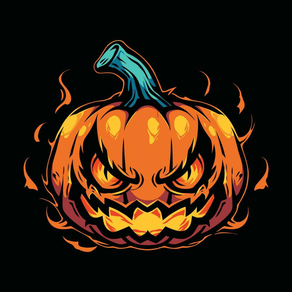 Premium Vector  Halloween pumpkin t shirt design