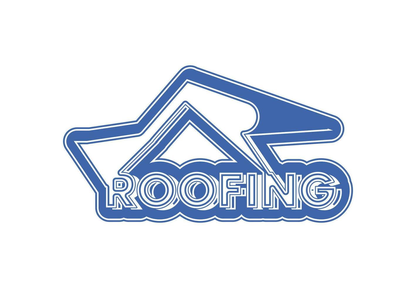 Roofing Logo And Icon Design Template 25728968 Vector Art At Vecteezy Roofing Logo And Icon Design Template Vector